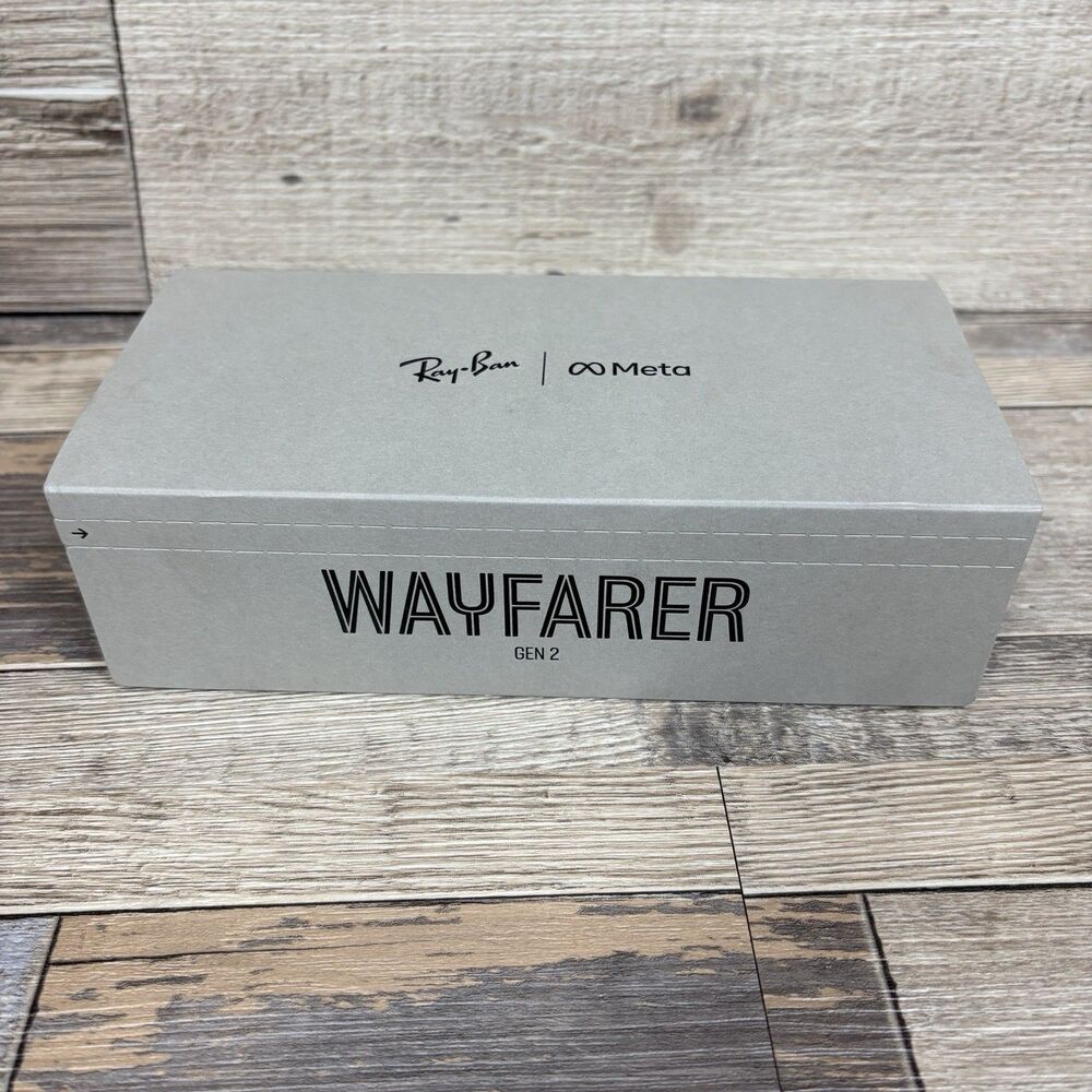 Ray-Ban Meta Wayfarer Gen 2 Smart Glasses RW4012 Matte Black/Clear 50mm Sealed